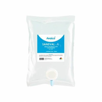 ? Saneval-A Alcohol Gel 70% 1L Bolsa | Limpieza eficaz y protección para tus manos ?