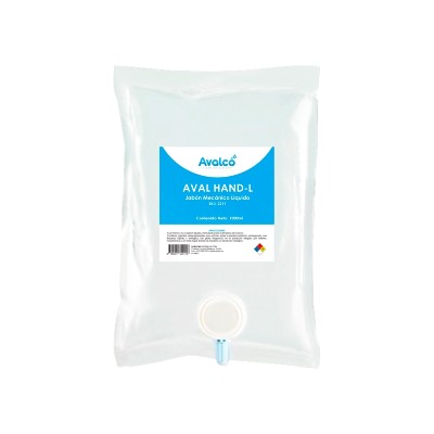 Jabón Mecánico Aval Hand- L en bolsa de 1000ml para dispensador 2107