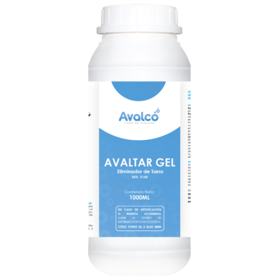 Eliminador De Sarro Avaltar Gel Bd 1000ml