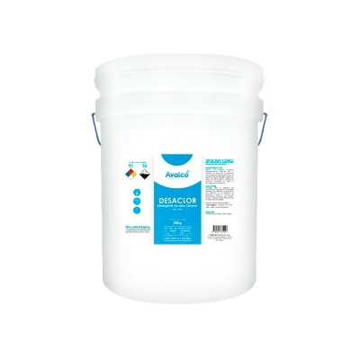 Detergente multiuso clorado de baja espuma Desaclor Bl 20 Kg