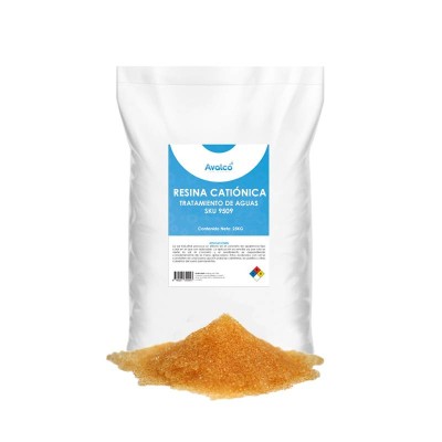? Resina Catiónica Saco 25 kg | Alta capacidad para ablandadores de agua ?