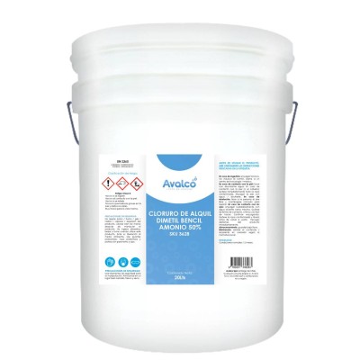 ? Cloruro de Alquil Dimetil Bencil Amonio 50% 20 litros | Desinfectante y alguicida industrial ?