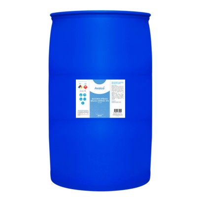 ?️ Alcohol Etílico Melaza 70% 200L | Formato industrial de alta pureza ?