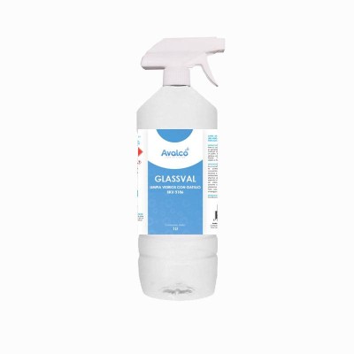 ? Glassval Limpia Vidrios 1 Litro con Gatillo | Brillo y limpieza sin marcas ✨