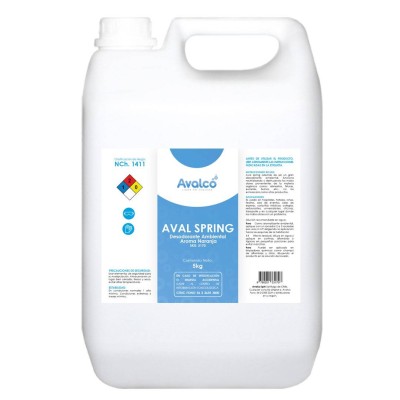 ? Aval Spring 5 L Desodorante Ambiental – Aroma Naranja fresco y duradero ✨