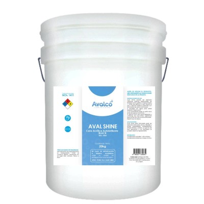 ? Avalshine Black Cera Autobrillo 20 Litros | Encerado negro profesional ✨
