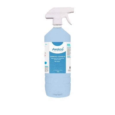 ? Sanival Covid19 Limpia Superficies 1 Litro con Gatillo | Desinfección y aroma cherry ✨