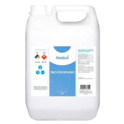 ? Tricloroetileno 5 Litros | Solvente líquido incoloro para uso industrial ⚙️